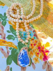 Chinoiserie Oyster Necklace