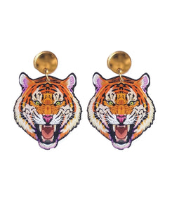 Clemson Tigers Earrings - Preorder (2 weeks)