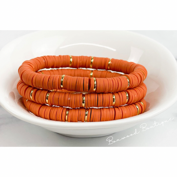 Burnt Orange Bracelet