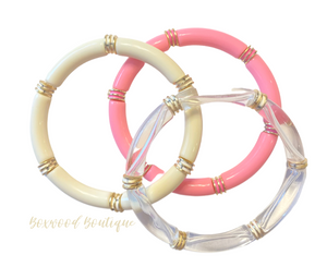 Color Block Bangles