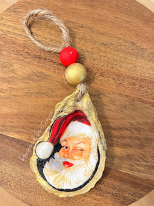 Santa Wink Ornament