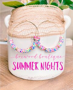 Summer Nights Earrings